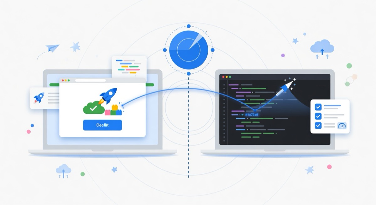 Replit Agent 4 and Cursor IDE building the same app for non-developers